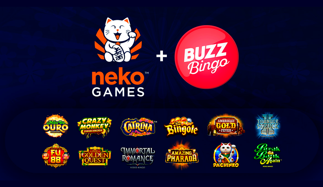 Neko Games® expands UK presence with Buzz Bingo launch