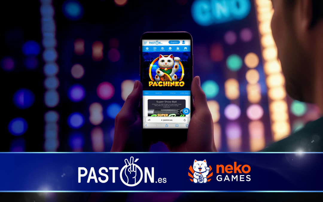 Pastón completes Neko Games® collection with the addition of Pachinko and Super Showball
