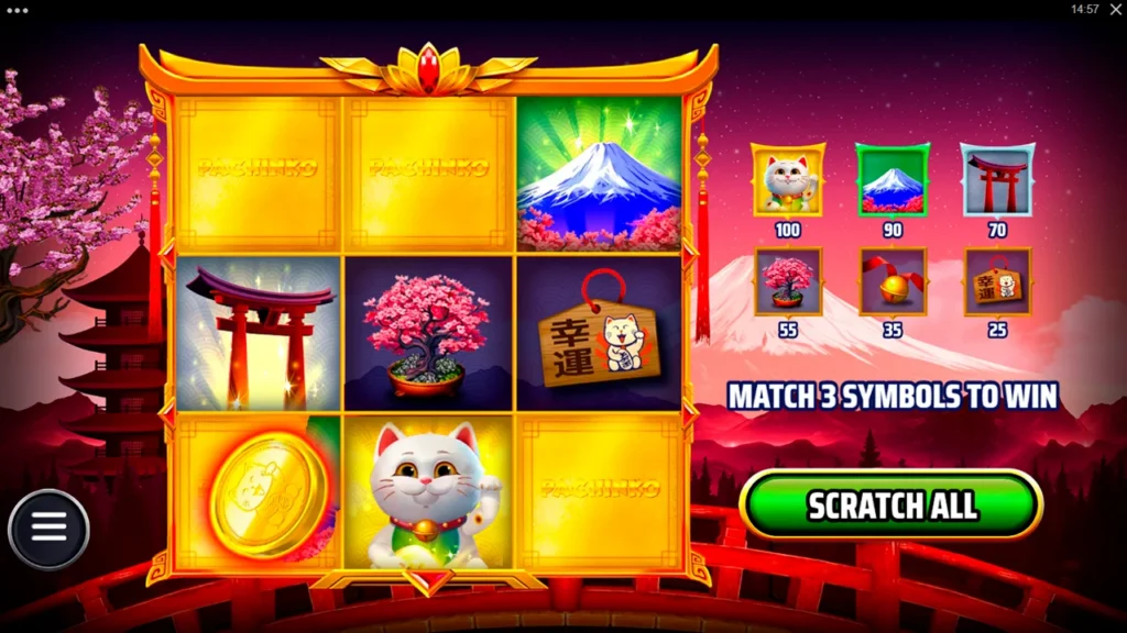 Scratchcards Bonus