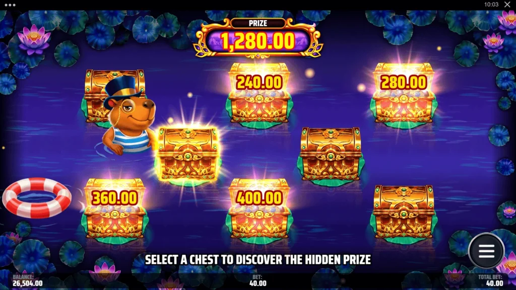 TREASURE LAKE BONUS