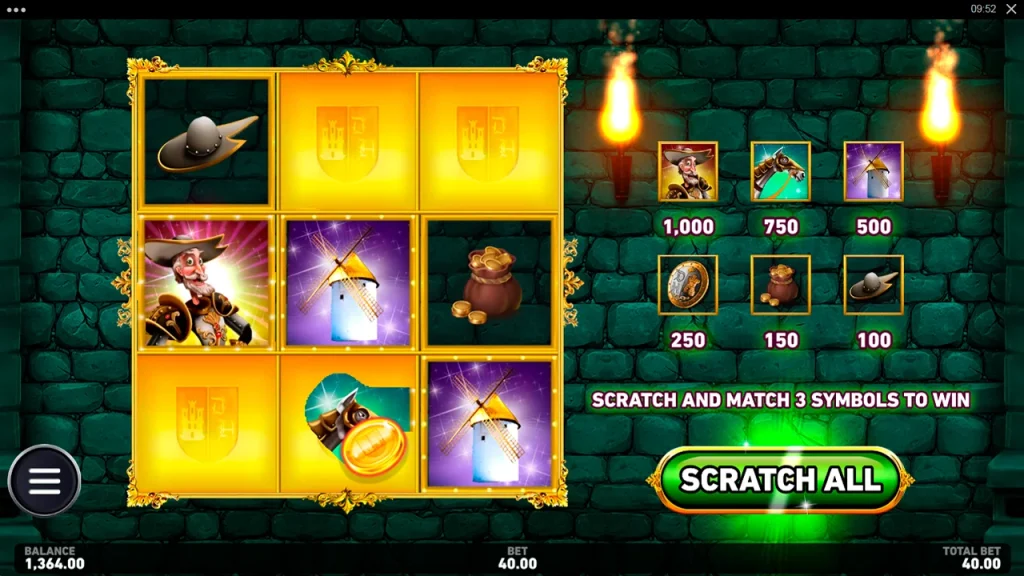 Scratchcards Bonus