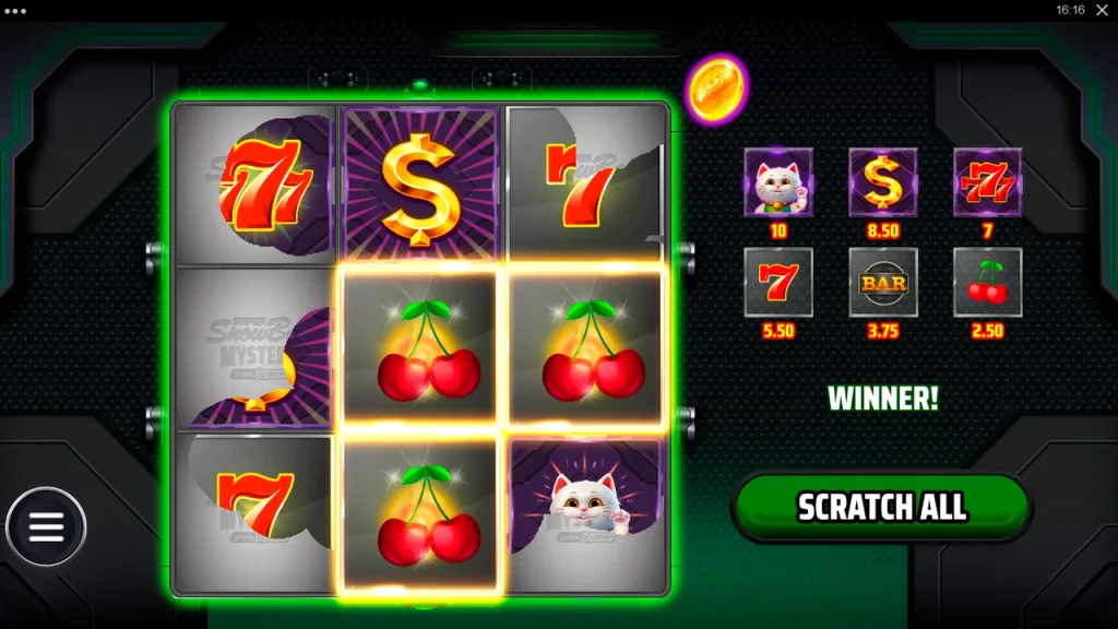 Scratchcards Bonus