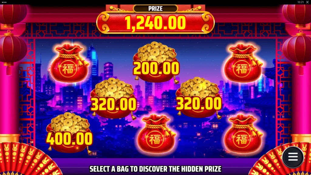 THE RED BAGS PICKER BONUS